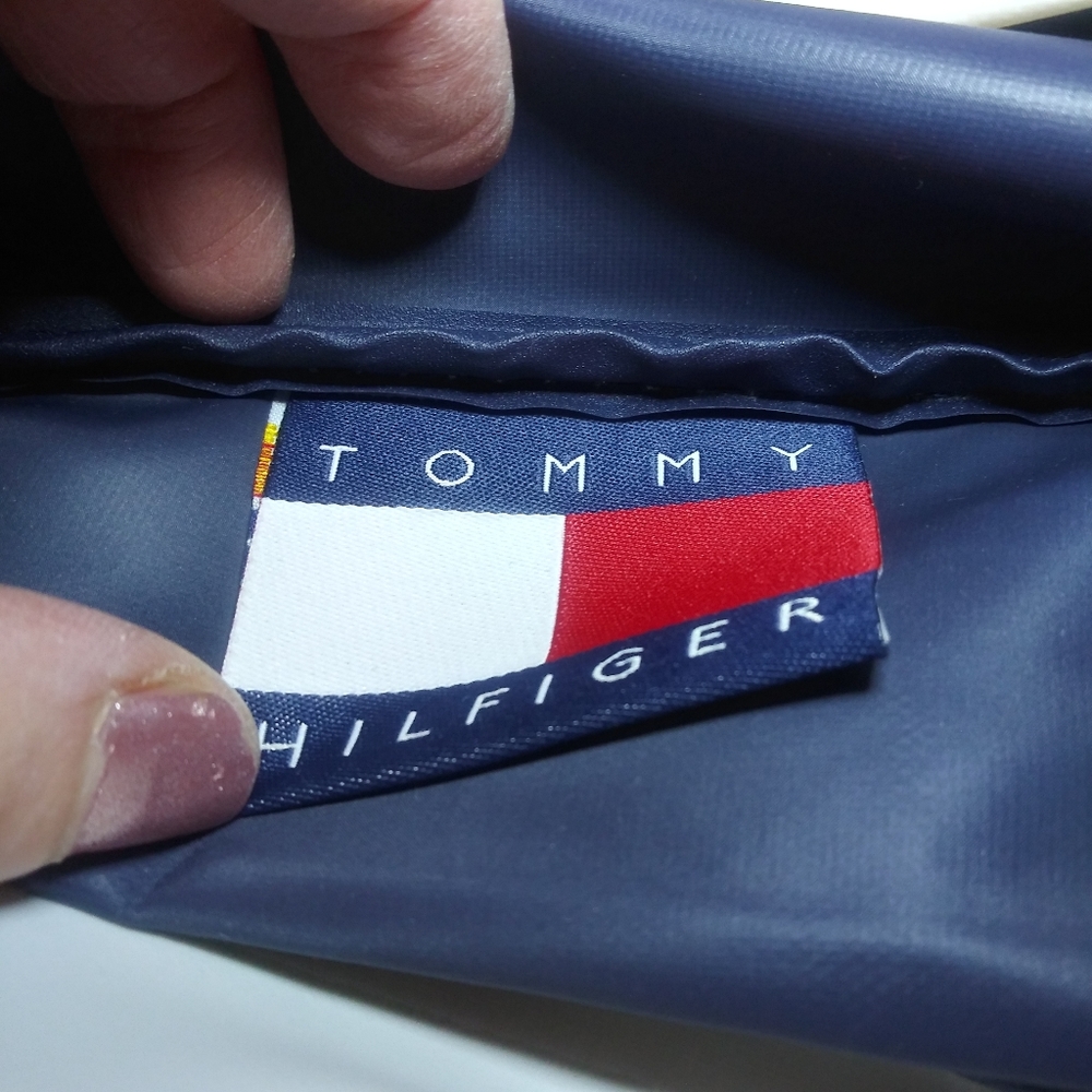 Rare Vintage 90's/Y2k Tommy Hilfiger Colorblock Football Carrying Bag - Picture 9 of 13